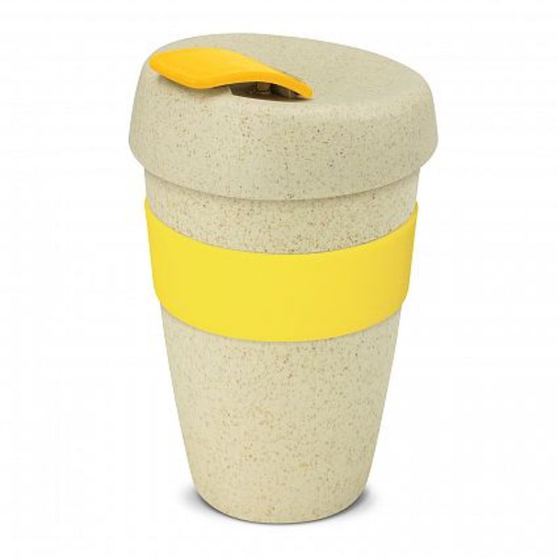 Express Cup - 480ml Natural / Yellow (Set of 12)