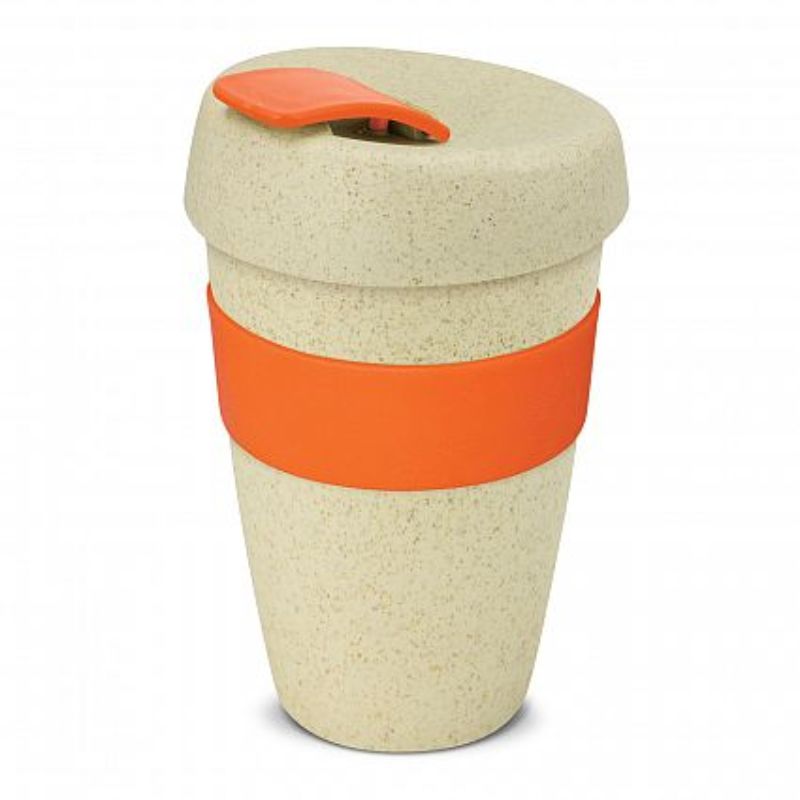 Express Cup - 480ml Natural / Orange (Set of 12)