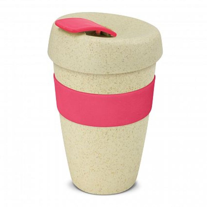 Express Cup - 480ml Natural / Pink (Set of 12)