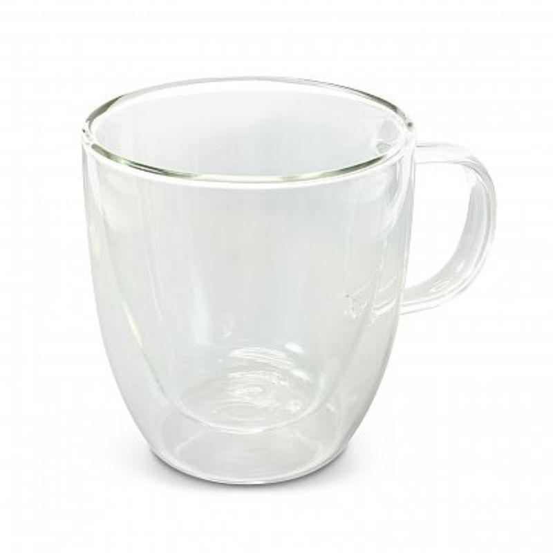 Riviera Double Wall Glass Cup - Clear (Set of 6)