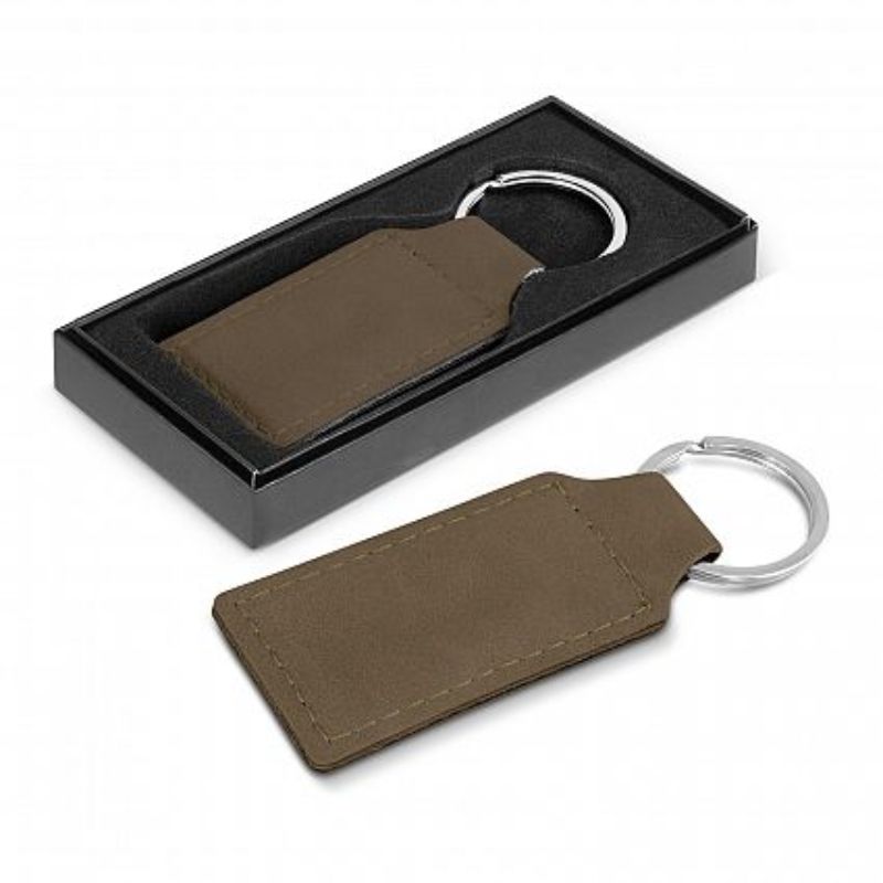 Ashton Key Ring - Dark Brown (Set of 30)
