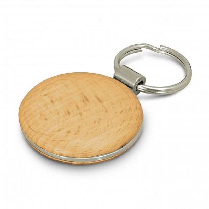 Echo Key Ring - Round Natural (Set of 12)