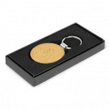Echo Key Ring - Round Natural (Set of 12)