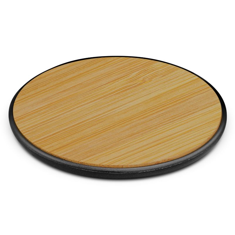 Bamboo Wireless Charger - Natural / Black
