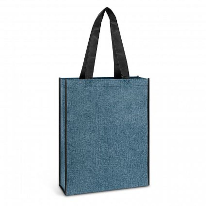 Avanti Heather Tote Bag - Blue (Set of 3)
