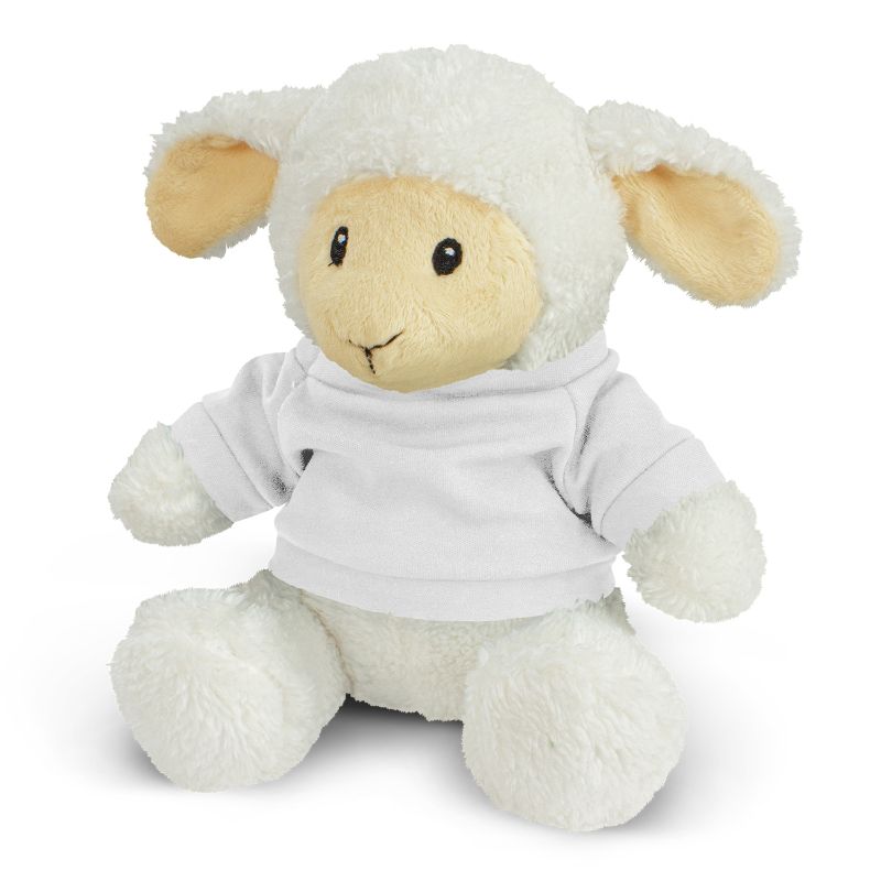 Lamb Plush Toy - White (Set of 6)