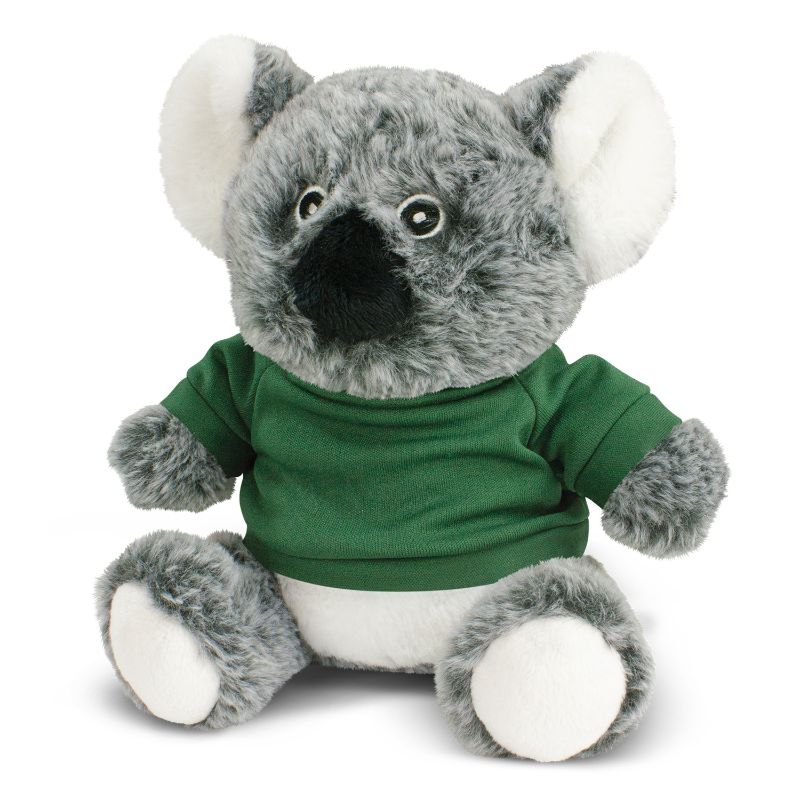 Koala Plush Toy - Dark Green (Set of 6)