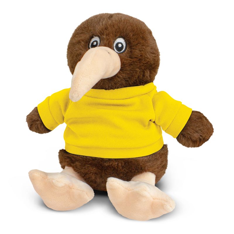 Kiwi Plush Toy - Yellow (Set of 6)