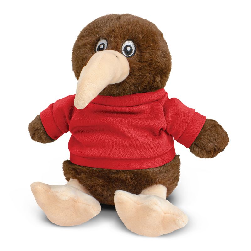 Kiwi Plush Toy - Red (Set of 6)