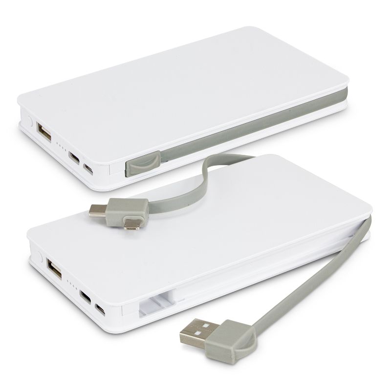 Jarvis Wireless Charging Power Bank (White)