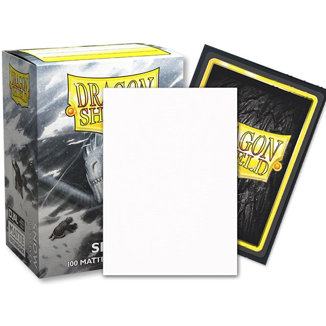 Dragon Shield: Sleeves  - Matte Dual  - Snow (Nirin)