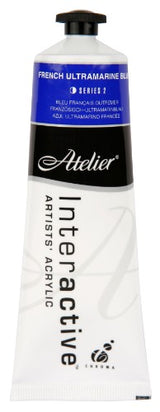 Acrylic Paint - Atelier 80ml French Ultramarine Blue