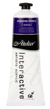 Acrylic Paint - Atelier 80ml Dioxazine Purple