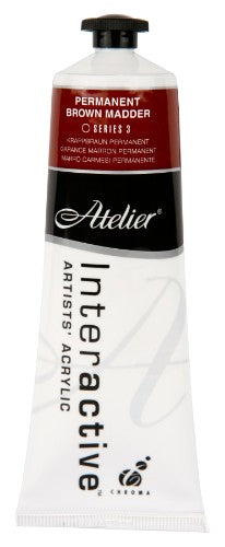 Acrylic Paint - Atelier 80ml Permanent Brown Madder