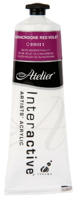 Acrylic Paint - Atelier 80ml Quinacridone Red Violet