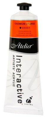 Acrylic Paint - Atelier 80ml Cadmium Orange