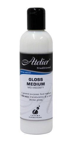 Acrylic Paint - Atelier Gloss Medium 250ml