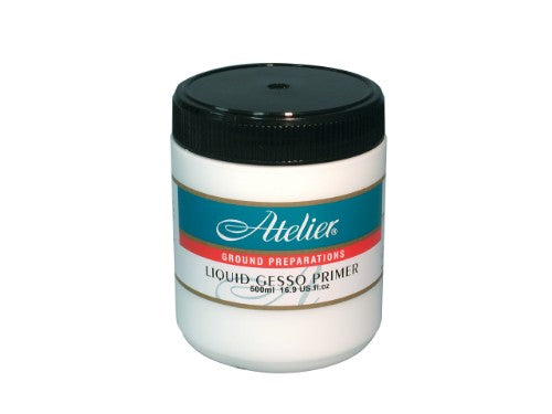 Artist Primer - Atelier Liquid Gesso Primer 500ml