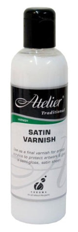 Acrylic Paint - Atelier Satin Varnish 250ml