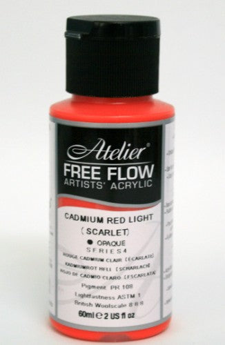 Acrylic Paint - At Ff 60ml Cadmium Red Light (Scarlet)