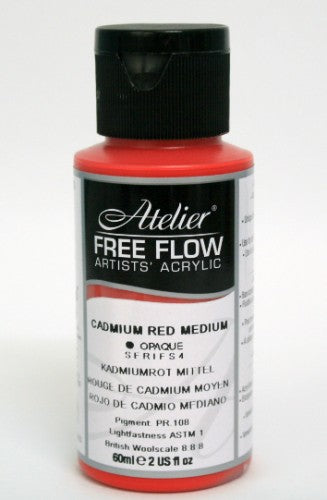 Acrylic Paint - At Ff 60ml Cadmium Red Medium