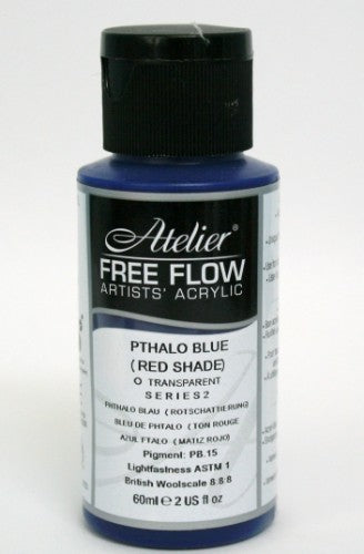 Acrylic Paint - At Ff 60ml Pthalo Blue (Red Shade)