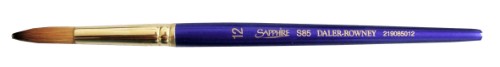 Artist Brush - Sapphire S85 W/Col Rnd #12