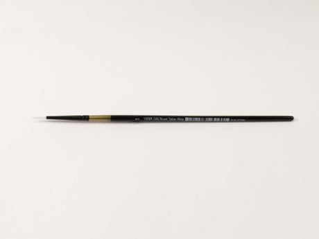 High-quality Taklon round brush #1 for precise detail in various painting mediums.