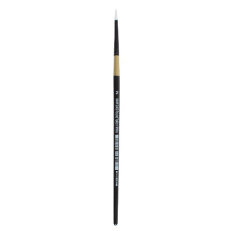 Das S1008r Taklon Round #2 brush with soft synthetic bristles for versatile painting techniques and enhanced control.