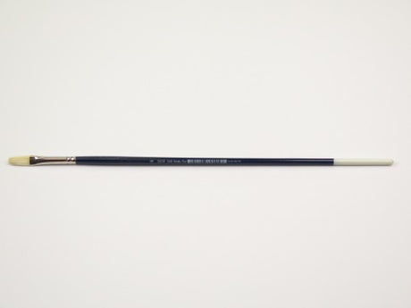 Artist Brush - Das S2003f Bristle Flat #4, versatile flat brush for sharp lines and smooth blending, perfect for all paint types.