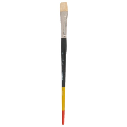 Snap! Lh Bristle Bright 12 artist brush with synthetic bristles for precision, ideal for all painting styles.