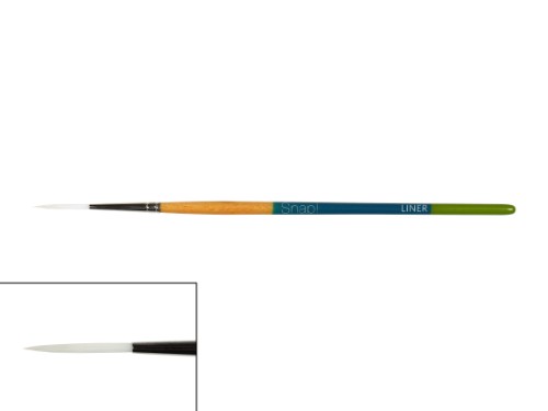 Artist Brush - Snap! Sh White Taklon Liner 4