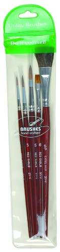 Versatile 21-piece artist brush set, perfect for acrylics, oils, and watercolors, for artists of all levels.