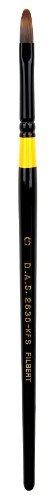 DASS2630 Manglon Filbert #6 brush designed for precision and versatility in various painting mediums.