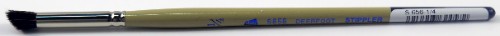 Artist Brush - S656 Deerfoot Stippler 1/4"