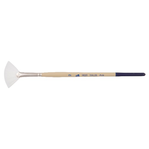 Artist Brush - S9620 White Taklon Fan #2