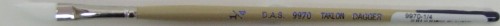 Artist Brush - S9970 White Taklon Dagger 1/4"