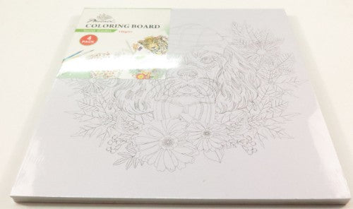 Paper Colouring Board 100gsm 4 Pack