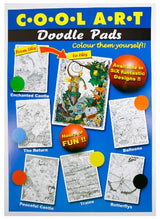 Cool Art Doodle Pad A2 Blue (Enchanted C