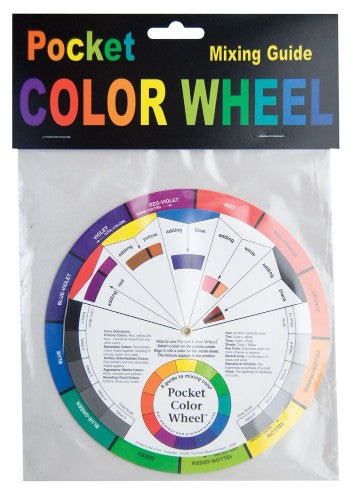 Compact Artist Colour Wheel for mastering color theory and creating harmonious artwork on the go.