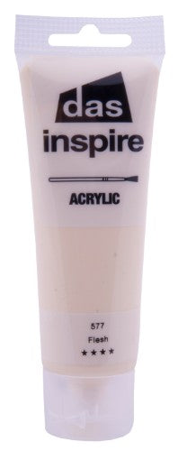 75ml tube of Phoenix Acrylic Flesh paint, perfect for realistic skin tones in art projects.