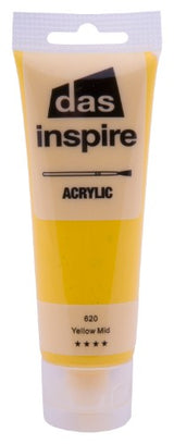 Acrylic Paint - Phoenix Acrylic 75ml Yellow Mid (227)