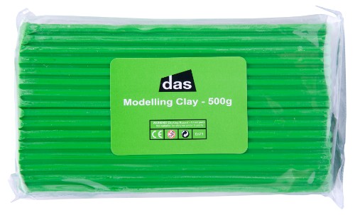 Das Modelling Clay 500g Green