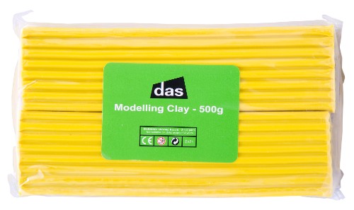 Das Modelling Clay 500g Yellow