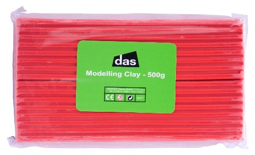 Das Modelling Clay 500g Red