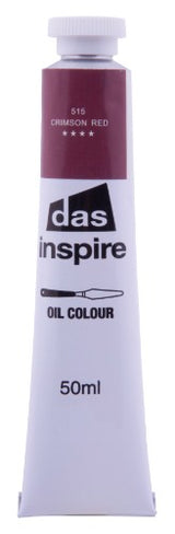 Artist Oil Paint - Das Inspire Oil 50ml Crimson Red