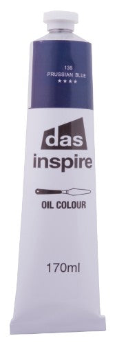 Artist Oil Paint - Das Inspire Oil 170ml Prussian Blue