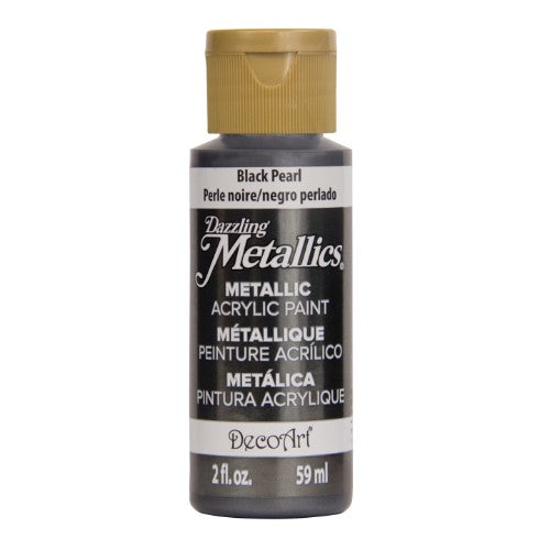 Acrylic Paint - Dazzling Metallics 2oz Black Pearl