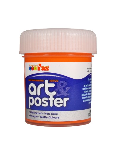 Poster Paint - Fas A&P 60ml Orange