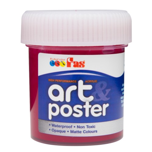 Poster Paint - Fas A&amp;P 60ml Burgundy